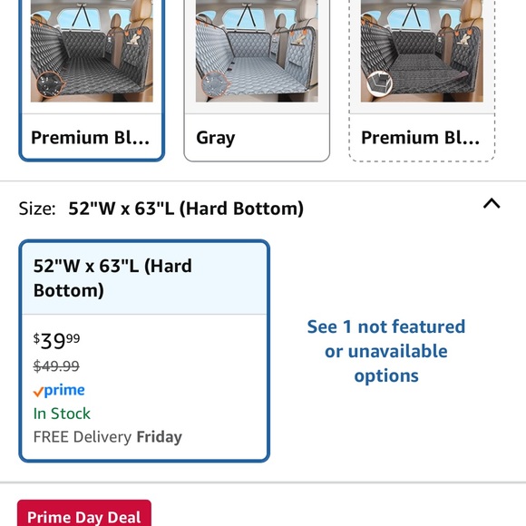 Black Dog Car Seat Cover - Picture 7 of 7